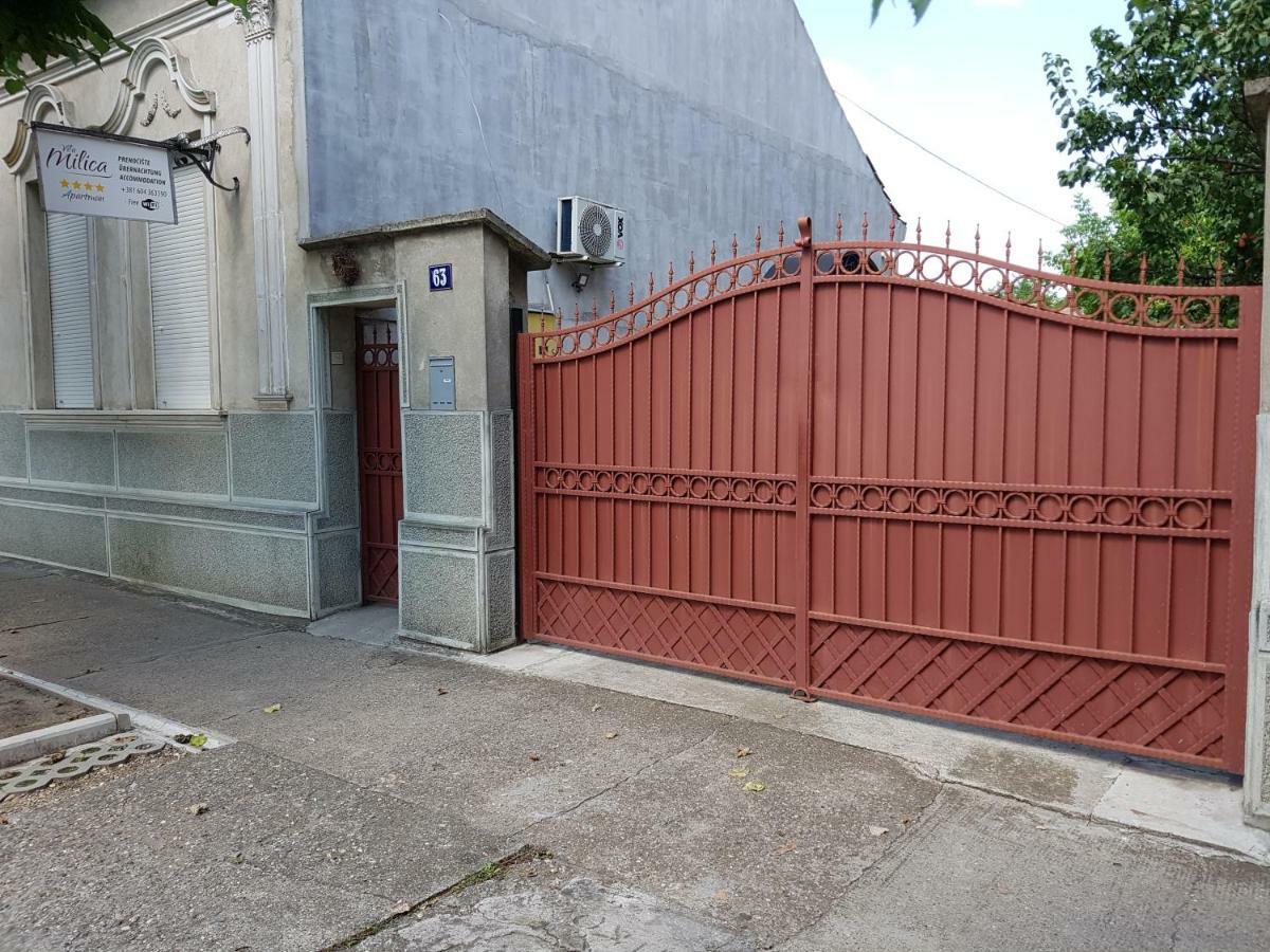 Apartman Vila Milica Kikinda Buitenkant foto